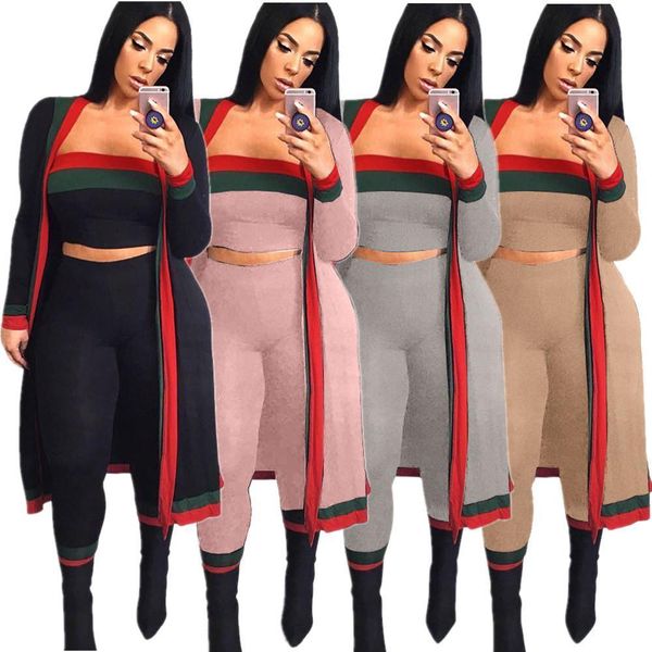 black sport women tracksuits set solid long sleeve full pant office 2 piece sets club elegant, Gray
black sport women tracksuits set solid long sleeve full pant office 2 piece sets club elegant, Gray