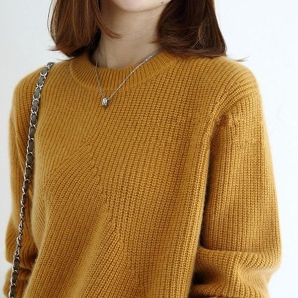 women's sweaters sweater woman cashmere knit pullover loose thick warm oneck 100% ladies 2colors grade winter clothes, White;black
women's sweaters sweater woman cashmere knit pullover loose thick warm oneck 100% ladies 2colors grade winter clothes, White;black