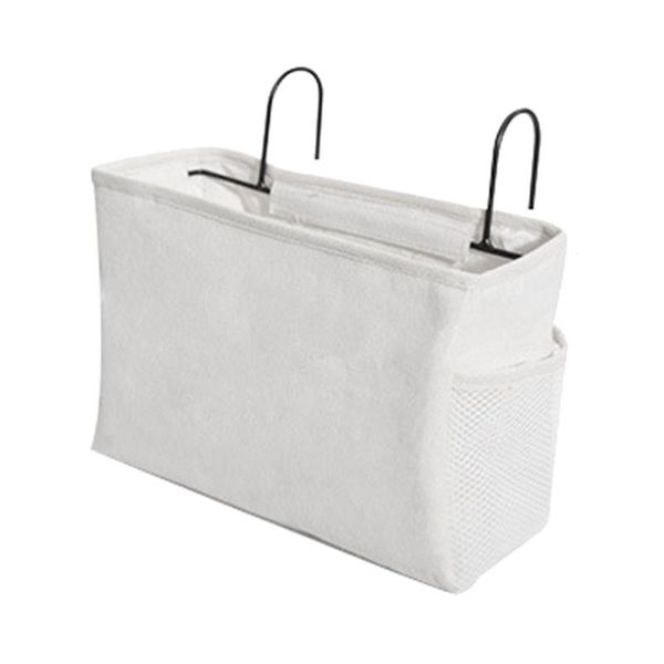 storage bags 1pc canvas bedside bag holder container hanging organizer for dorm car bed rails (white)
storage bags 1pc canvas bedside bag holder container hanging organizer for dorm car bed rails (white)