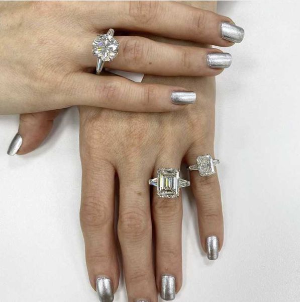 cluster rings original 925 sterling silver 5ct round square created moissanite ring wedding cocktail z gemstone for women jewelry, Golden;silver
cluster rings original 925 sterling silver 5ct round square created moissanite ring wedding cocktail z gemstone for women jewelry, Golden;silver