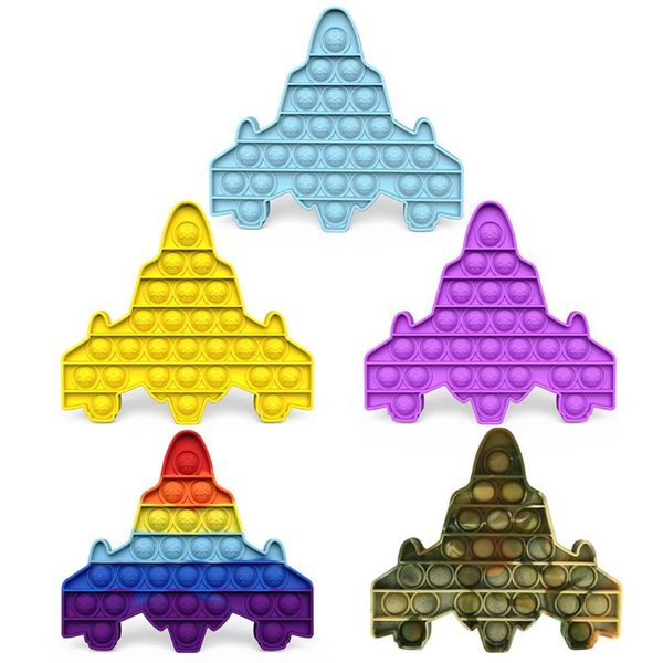 party favor aircraft shape anti stress decompression toys kids puzzle autism push bubble sensory concentration training toy cup mat
party favor aircraft shape anti stress decompression toys kids puzzle autism push bubble sensory concentration training toy cup mat