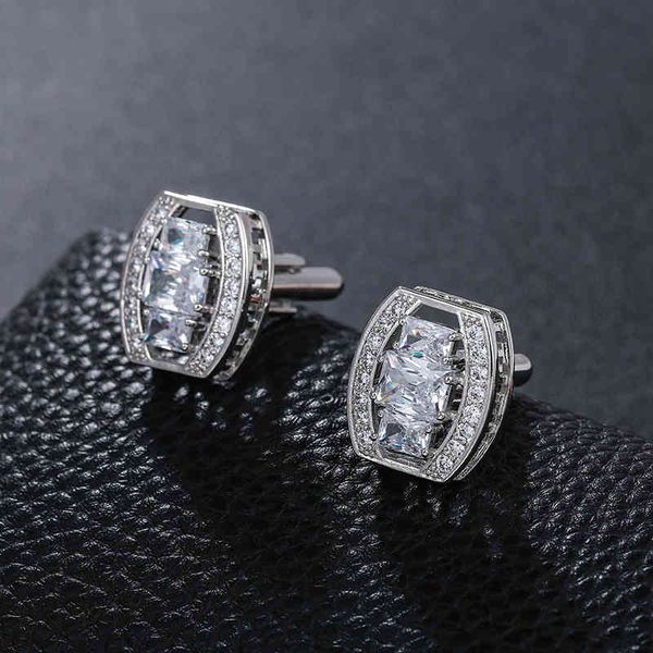 fashion accessories brand new arrival exquisite cushion cut cubic zirconia oval-shaped cufflinks for men in white / rose gold colors, Silver
fashion accessories brand new arrival exquisite cushion cut cubic zirconia oval-shaped cufflinks for men in white / rose gold colors, Silver