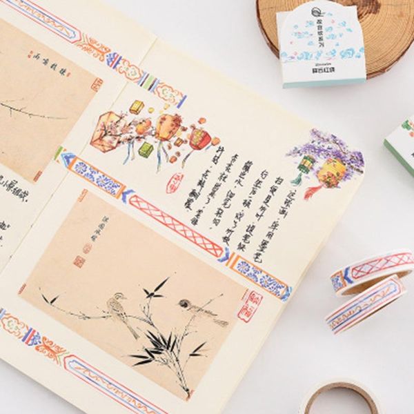 vintage original national style paper tape classic pattern series frame decorations diy sticker children diary decor gift wrap
vintage original national style paper tape classic pattern series frame decorations diy sticker children diary decor gift wrap