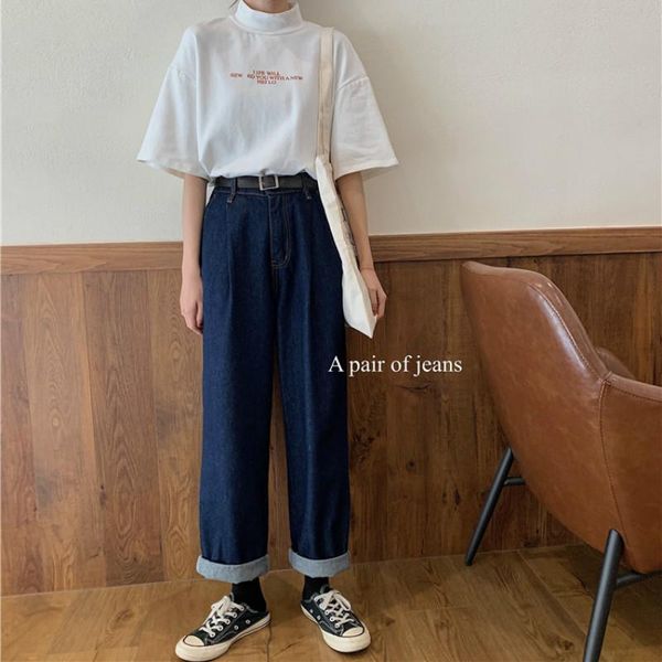 women's jeans women high waist straight leisure autumn loose large size 5xl chic students fashion blue vintage streetwear kpop
women's jeans women high waist straight leisure autumn loose large size 5xl chic students fashion blue vintage streetwear kpop