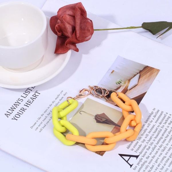 charm bracelets exaggerated hundred female acrylic color chain resin fashion simple jewelry, Golden;silver
charm bracelets exaggerated hundred female acrylic color chain resin fashion simple jewelry, Golden;silver