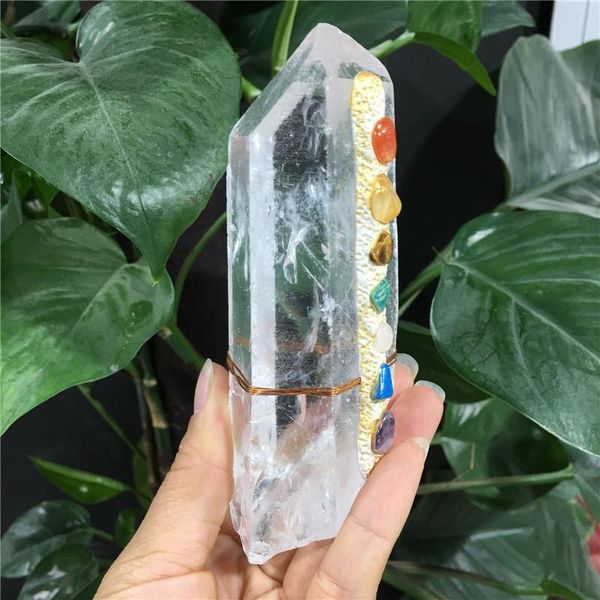 clear lemurian seed quartz natural tower point crystal rough seven chakra specimen reiki healing energy stone meditation decorative objects
clear lemurian seed quartz natural tower point crystal rough seven chakra specimen reiki healing energy stone meditation decorative objects