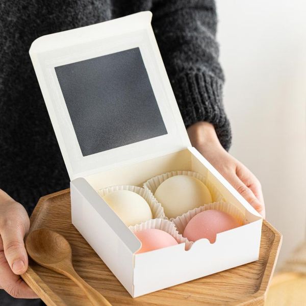 gift wrap 10/20pcs pastry bakery box with frosted window for cookies cupcakes donuts muffin cake container kraft paper food
gift wrap 10/20pcs pastry bakery box with frosted window for cookies cupcakes donuts muffin cake container kraft paper food