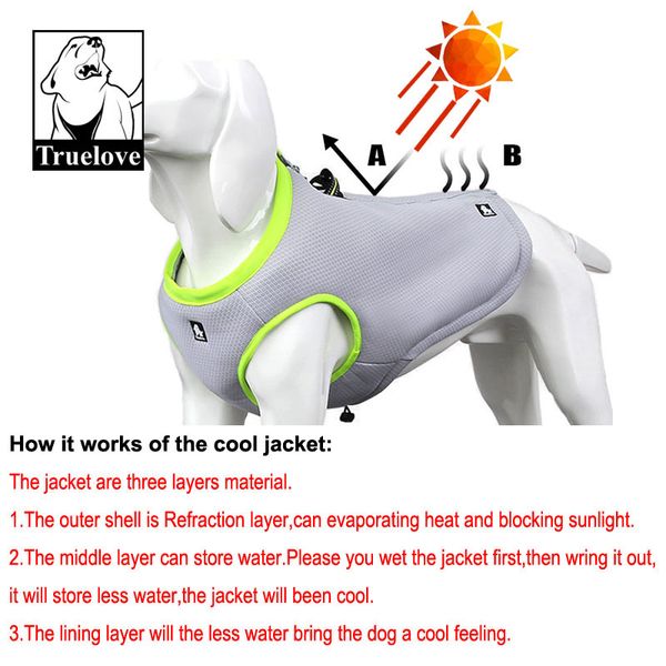 Trueove Pet dog summer cothes cooing vest jacket refective dog vest sma big dogs mesh dog harness vest cothing budog
Trueove Pet dog summer cothes cooing vest jacket refective dog vest sma big dogs mesh dog harness vest cothing budog