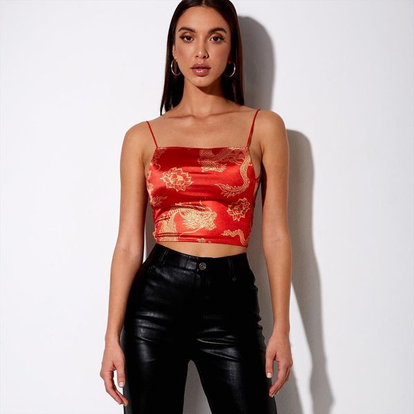crop sleeveless backless womens tank bandaged chinese style summer fashion streetwear outfits top, White
crop sleeveless backless womens tank bandaged chinese style summer fashion streetwear outfits top, White