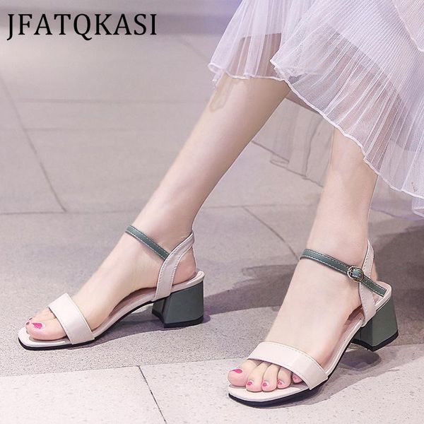 dress shoes women sandals summer thick high heels ankle strap woman party fashion brand buckle rome 2021 korea style, Black
dress shoes women sandals summer thick high heels ankle strap woman party fashion brand buckle rome 2021 korea style, Black