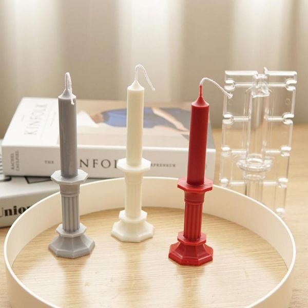 craft tools innovative octagonal candlestick candle mold pc stick shaped diy paraffin wax beeswax candles
craft tools innovative octagonal candlestick candle mold pc stick shaped diy paraffin wax beeswax candles