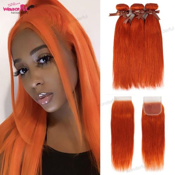 human hair bulks wa wonderful orange straight bundles with 4x4closure 3 colored closure brazilian weave, Black
human hair bulks wa wonderful orange straight bundles with 4x4closure 3 colored closure brazilian weave, Black