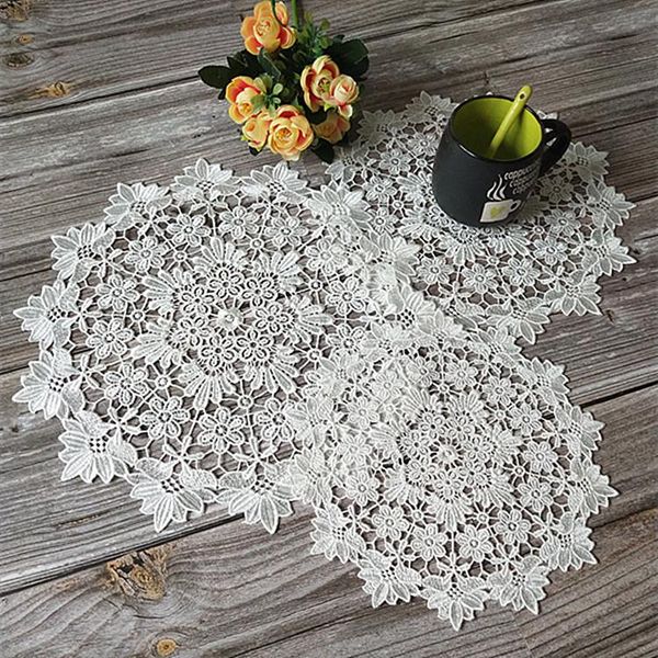 table cloth luxury white round embroidery christmas coffee coasters cotton napkin kitchen lace doily wedding banquet decor
table cloth luxury white round embroidery christmas coffee coasters cotton napkin kitchen lace doily wedding banquet decor