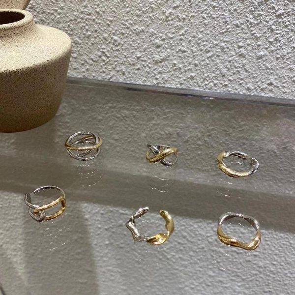 wedding rings european x knot cross two tone geometric ring for women trendy jewelry modern anillos, Slivery;golden
wedding rings european x knot cross two tone geometric ring for women trendy jewelry modern anillos, Slivery;golden