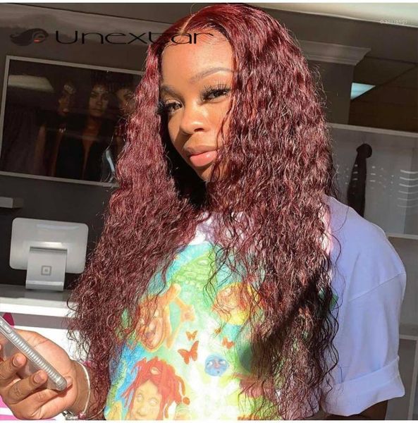 unextar 180% burgundy lace front human hair 99j preplucked frontal wigs for black women brazilian curly remy1, Black;brown
unextar 180% burgundy lace front human hair 99j preplucked frontal wigs for black women brazilian curly remy1, Black;brown