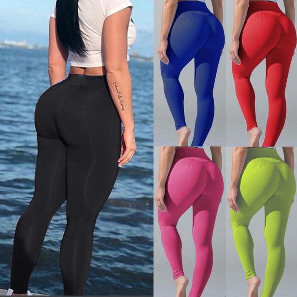women's leggings women soft stretch sport gym fitness high waist pleated casual leggins mujer, Black
women's leggings women soft stretch sport gym fitness high waist pleated casual leggins mujer, Black