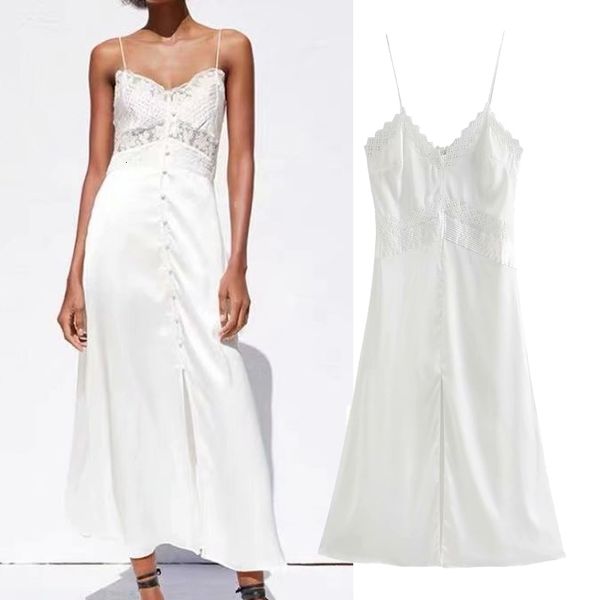 casual dresses 2021 spring summer women silk texture sling party luxury party elegant female underwear style xrjd, Black;gray
casual dresses 2021 spring summer women silk texture sling party luxury party elegant female underwear style xrjd, Black;gray