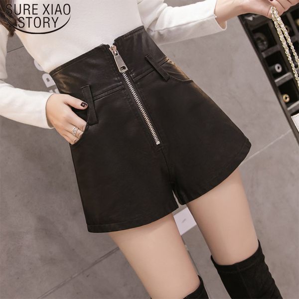 spring black pu leather shorts casual fashion autumn winter shorts high waist plus size pocket trousers 7747 210510, White;black
spring black pu leather shorts casual fashion autumn winter shorts high waist plus size pocket trousers 7747 210510, White;black