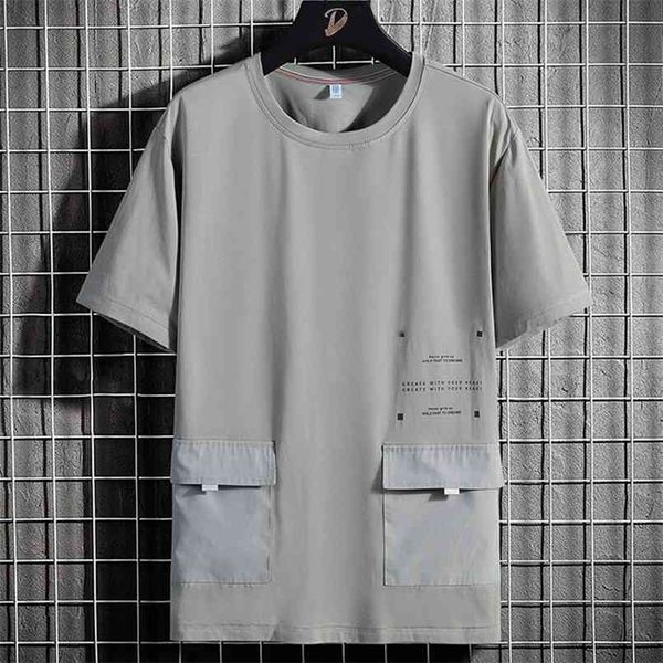 summer oversized big pockets t-shirts men streetwear short sleeve cotton tshirt male harajuku tees plus size 6xl 7xl 8xl 210721, White;black
summer oversized big pockets t-shirts men streetwear short sleeve cotton tshirt male harajuku tees plus size 6xl 7xl 8xl 210721, White;black