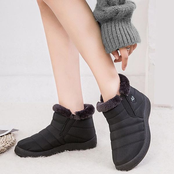boots female non-slip short plush footwear ladies slip on soft comfortable warm snow solid shoes casual 2021 women winter, Black
boots female non-slip short plush footwear ladies slip on soft comfortable warm snow solid shoes casual 2021 women winter, Black
