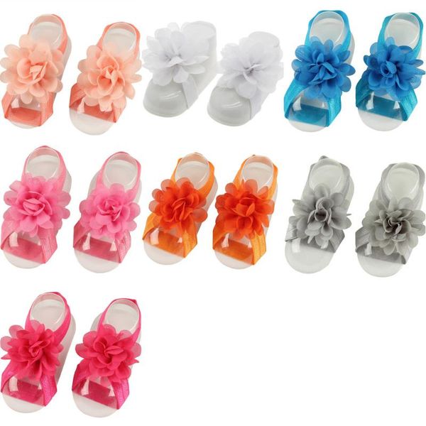 hair accessories born foot flower chiffon baby accessory strap mini toddler decoration, Slivery;white
hair accessories born foot flower chiffon baby accessory strap mini toddler decoration, Slivery;white