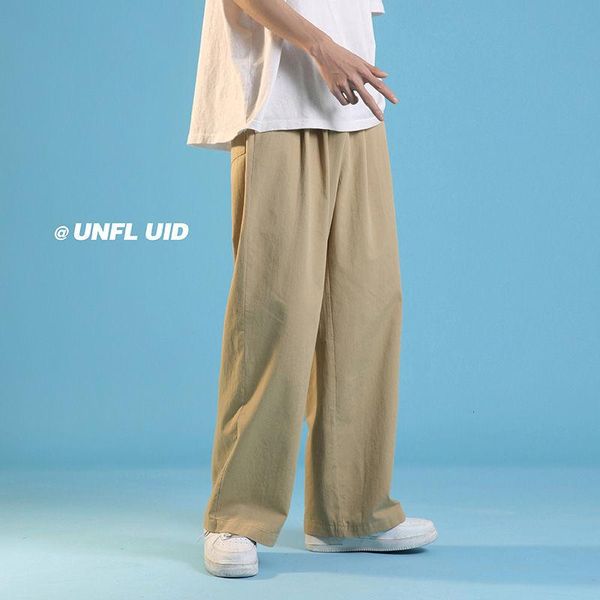 men's pants summer thin casual men fashion multicolor wide-leg streetwear korean loose straight ice silk mens trousers, Black
men's pants summer thin casual men fashion multicolor wide-leg streetwear korean loose straight ice silk mens trousers, Black