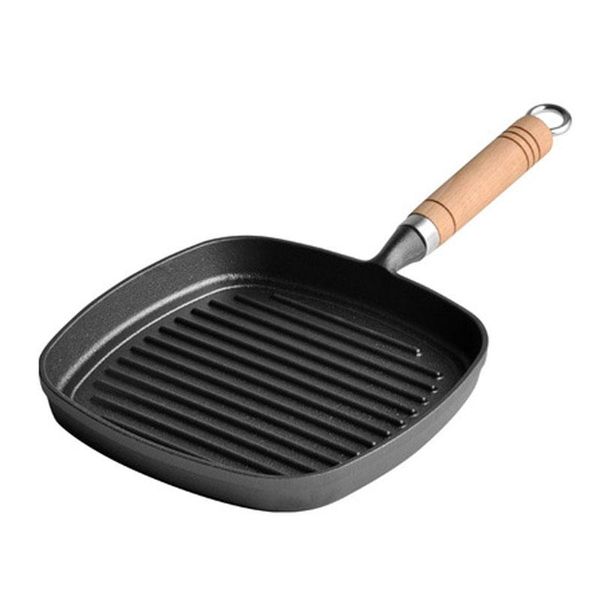 pans saucepan cast iron frying pan 22/24cm wooden handle stripe steak skillet cookware kitchen outdoor bbq pancake
pans saucepan cast iron frying pan 22/24cm wooden handle stripe steak skillet cookware kitchen outdoor bbq pancake