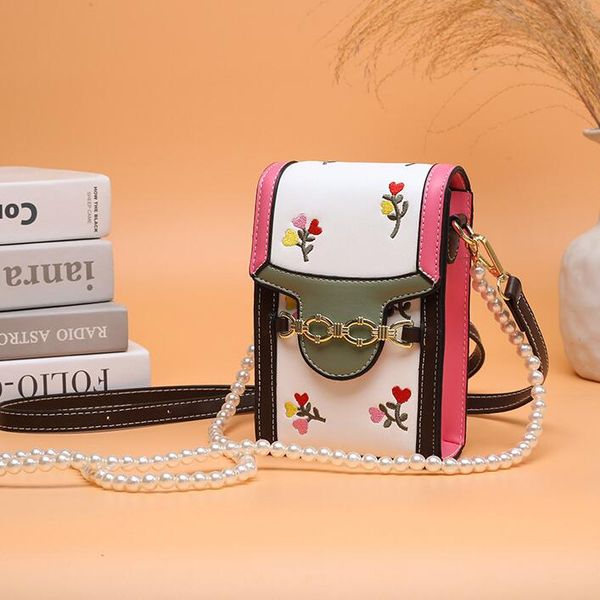factory wholesale women bags summer sweet fashion vertical pearl shoulder bag street trend flower embroidery storage wallet small fresh polk, Red;black
factory wholesale women bags summer sweet fashion vertical pearl shoulder bag street trend flower embroidery storage wallet small fresh polk, Red;black