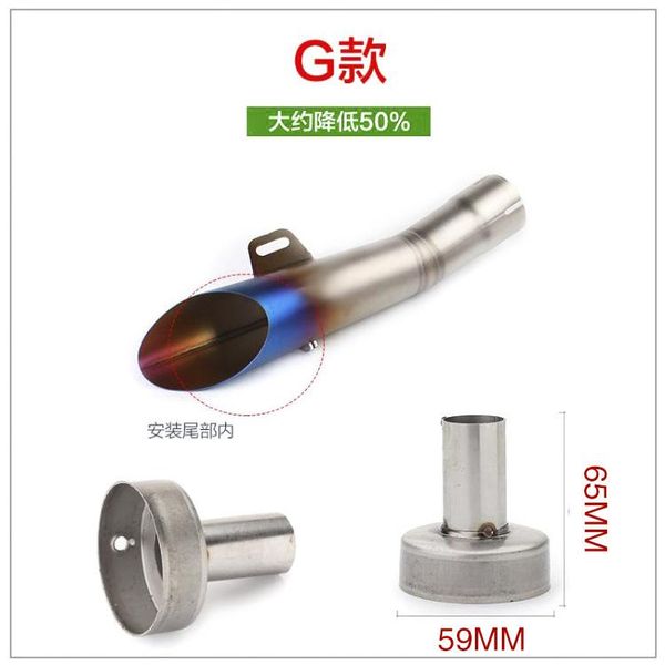 motorcycle exhaust system slip on universal 51db killer modified pipe hexagon muffler barrel adjustable
motorcycle exhaust system slip on universal 51db killer modified pipe hexagon muffler barrel adjustable