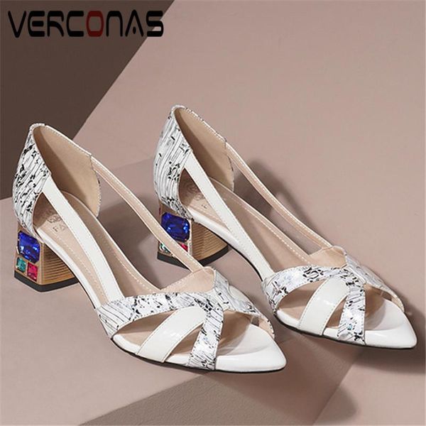 women thick heel slippers rhinestones peep toe sandals high heeled office shoes summer genuine leather woman, Black
women thick heel slippers rhinestones peep toe sandals high heeled office shoes summer genuine leather woman, Black