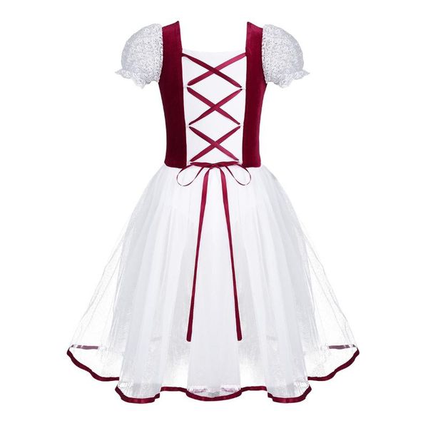girl's dresses summer ball gown tulle dress velvet mesh lacework ballet leotard ballerina kids girls bubble sleeves gymnastics dance tu, Red;yellow
girl's dresses summer ball gown tulle dress velvet mesh lacework ballet leotard ballerina kids girls bubble sleeves gymnastics dance tu, Red;yellow