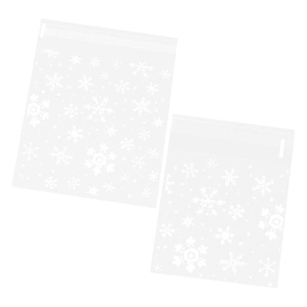 300pcs christmas white snowflake cookie bags candy pouch self-adhesive packaging bag gift wrap
300pcs christmas white snowflake cookie bags candy pouch self-adhesive packaging bag gift wrap