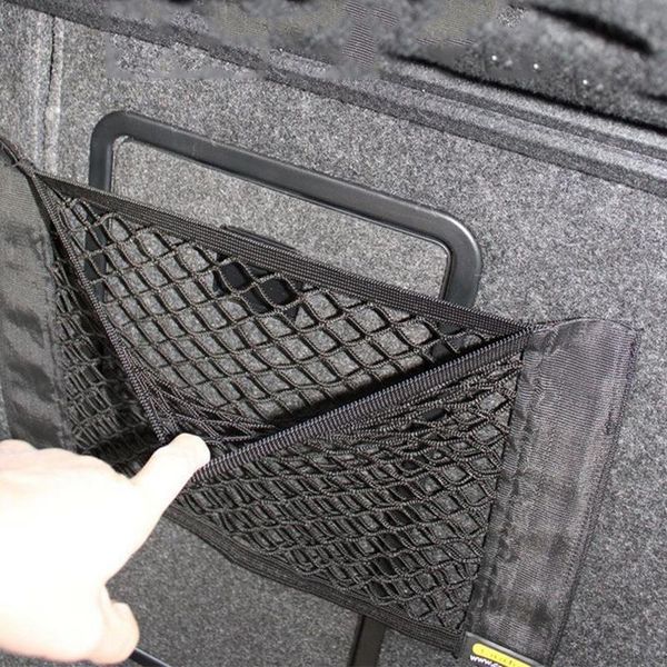 car organizer 40cm*25cm universal back rear trunk seat storage bag net mesh phone holder pocket stowing tidying
car organizer 40cm*25cm universal back rear trunk seat storage bag net mesh phone holder pocket stowing tidying