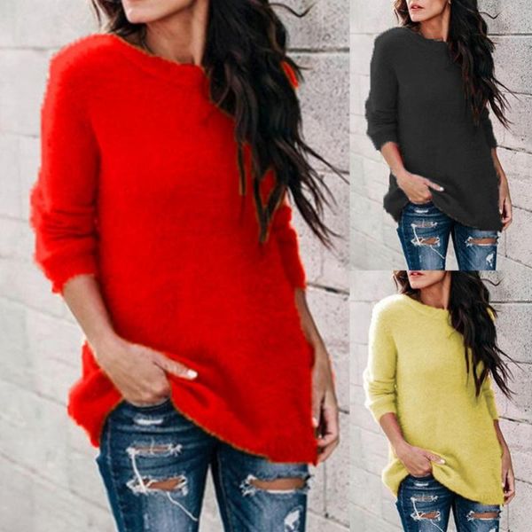 women's sweaters solid color sweater women casual o neck for loose knitted pullover ladies knitwear s-5xl pull femme, White;black
women's sweaters solid color sweater women casual o neck for loose knitted pullover ladies knitwear s-5xl pull femme, White;black