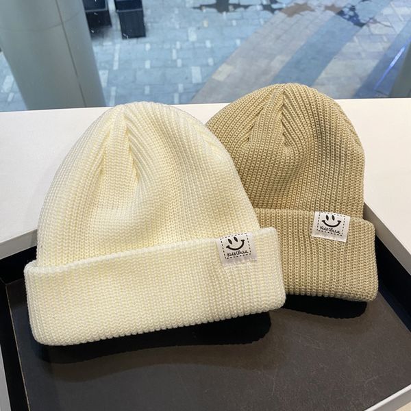 luxury smile designer beanie cap womens fitted hats cashmere letters casual skull caps outdoor fashion 7 colors, Blue;gray
luxury smile designer beanie cap womens fitted hats cashmere letters casual skull caps outdoor fashion 7 colors, Blue;gray