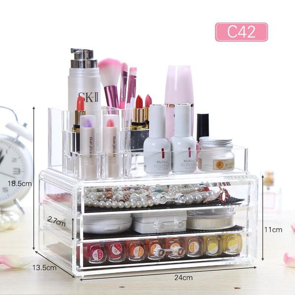 drawer type jewelry cosmetics make-up table storage box transparent support boxes & bins
drawer type jewelry cosmetics make-up table storage box transparent support boxes & bins