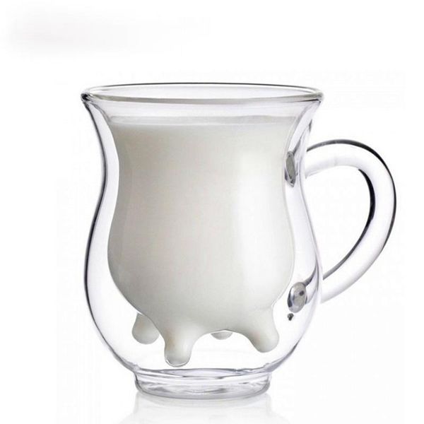 creative milk glass cups double layer heat-resistant cute cow mug cup drink water juice coffee mugs container wine glasses
creative milk glass cups double layer heat-resistant cute cow mug cup drink water juice coffee mugs container wine glasses