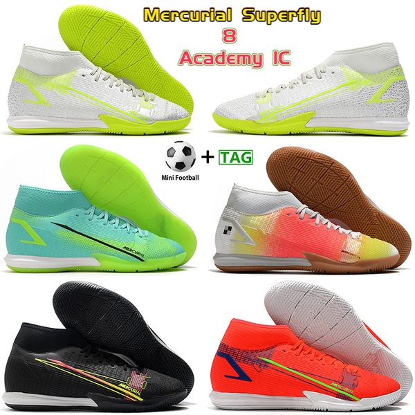 mercurial superfly 8 academy ic men soccer cleats football shoes black cyber bright crimson pink blast metallic silver safari volt lime glow
mercurial superfly 8 academy ic men soccer cleats football shoes black cyber bright crimson pink blast metallic silver safari volt lime glow