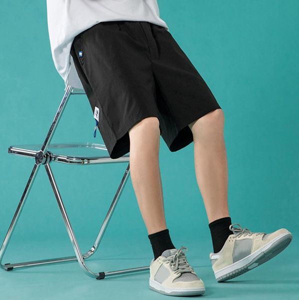 men's shorts summer ice silk pants breathable five-point quick-drying large size loose thin beach, White;black
men's shorts summer ice silk pants breathable five-point quick-drying large size loose thin beach, White;black