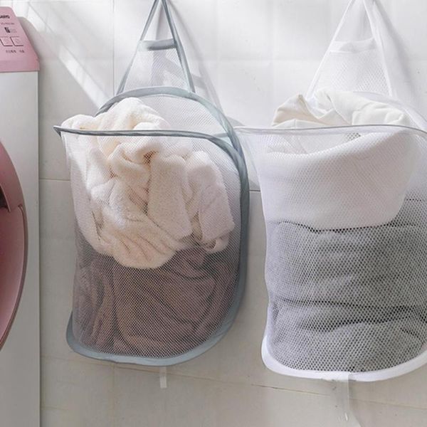 self-adhesive type without punching household folding mesh bathroom polyester hanging laundry basket bag organizer bags
self-adhesive type without punching household folding mesh bathroom polyester hanging laundry basket bag organizer bags