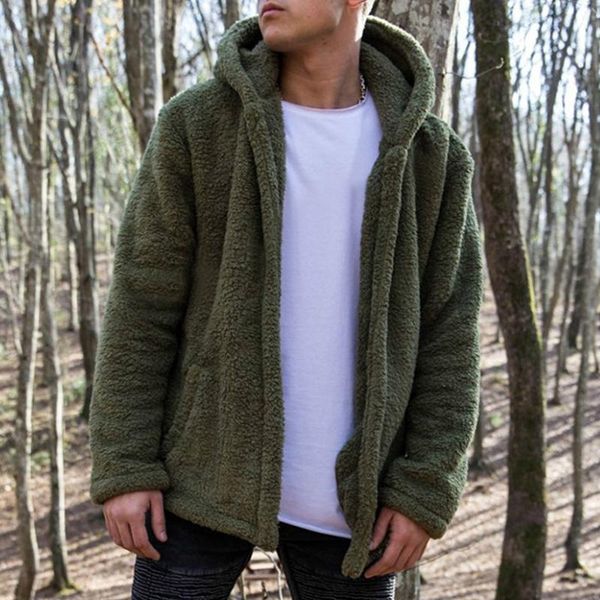 men's jackets outerwear jacket men casual sweatshirt overcoat thick warm plush coats hoodies long sleeve fluffy fleece man hooded cardi, Black;brown
men's jackets outerwear jacket men casual sweatshirt overcoat thick warm plush coats hoodies long sleeve fluffy fleece man hooded cardi, Black;brown