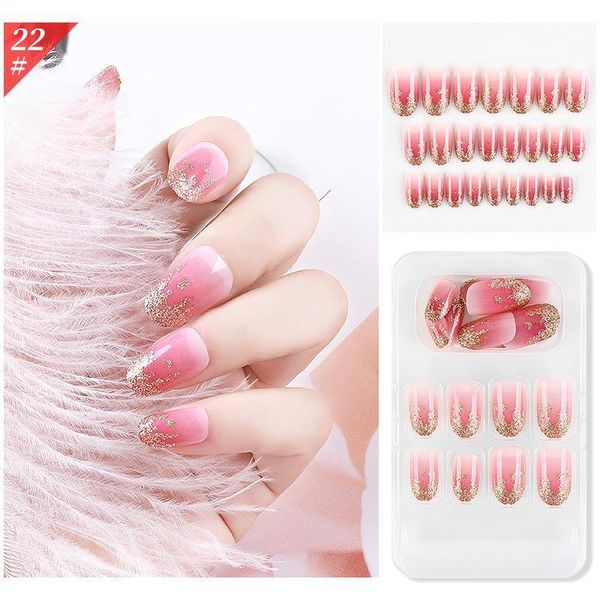pcs false nails gradient fake gold foil french tips leaf nail glitter artifical detachable art tools1, Red;gold
pcs false nails gradient fake gold foil french tips leaf nail glitter artifical detachable art tools1, Red;gold