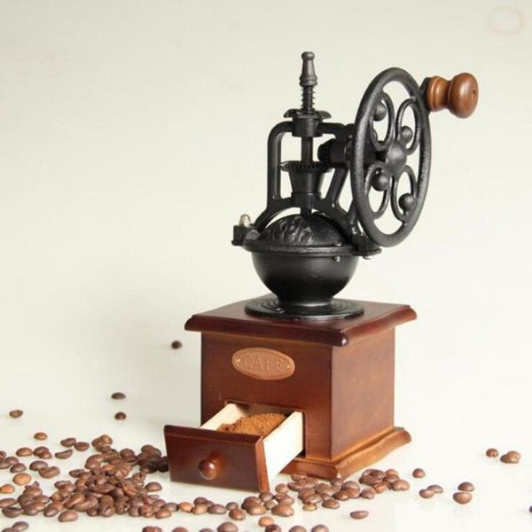 manual coffee grinders vintage hand crank mill beans grinder kitchen supplies for home cafe
manual coffee grinders vintage hand crank mill beans grinder kitchen supplies for home cafe