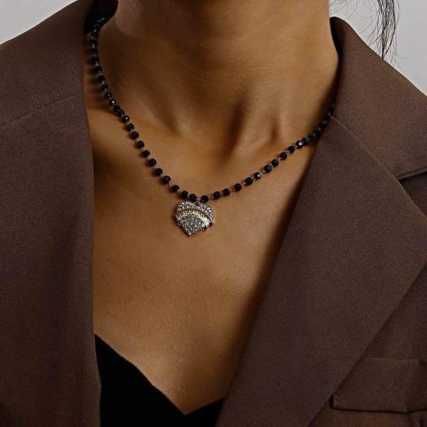 pendant necklaces vintage boho crystal bead choker heart chain necklace for women gold color collar wedding fashion jewelry gift, Silver
pendant necklaces vintage boho crystal bead choker heart chain necklace for women gold color collar wedding fashion jewelry gift, Silver