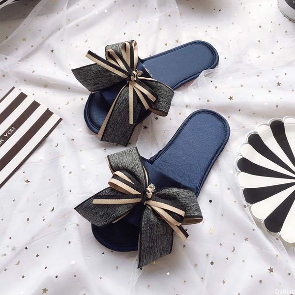slippers women's all-match fashion bow holiday beach shoes non-slip house anti-slip, Black
slippers women's all-match fashion bow holiday beach shoes non-slip house anti-slip, Black