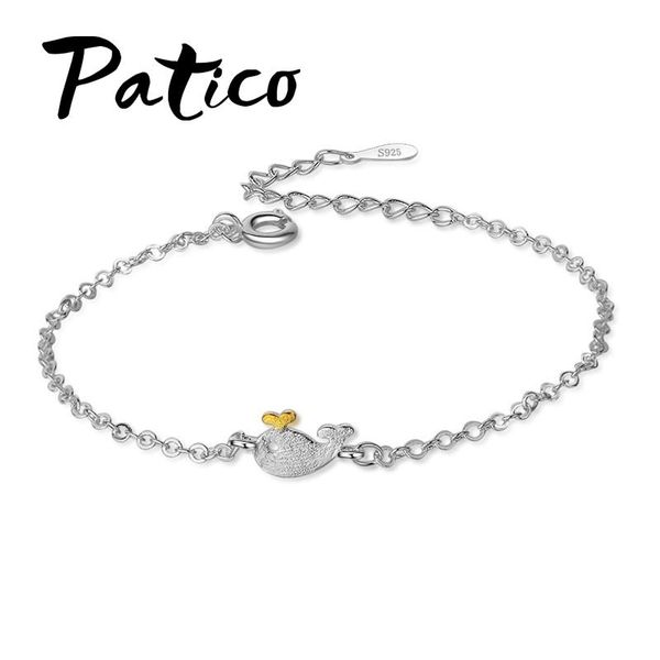 link, chain patico fashion arrival small fish bracelets for women lady girls 100% s90 silver trendy bangles, Black
link, chain patico fashion arrival small fish bracelets for women lady girls 100% s90 silver trendy bangles, Black