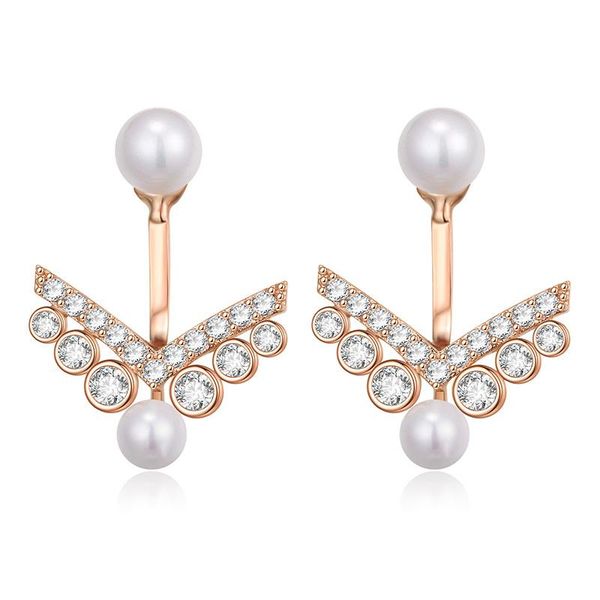 stud zircon simulated pearl earrings for women rose gold silver color copper female earring fashion ear jewelry brincos 2021, Golden;silver
stud zircon simulated pearl earrings for women rose gold silver color copper female earring fashion ear jewelry brincos 2021, Golden;silver