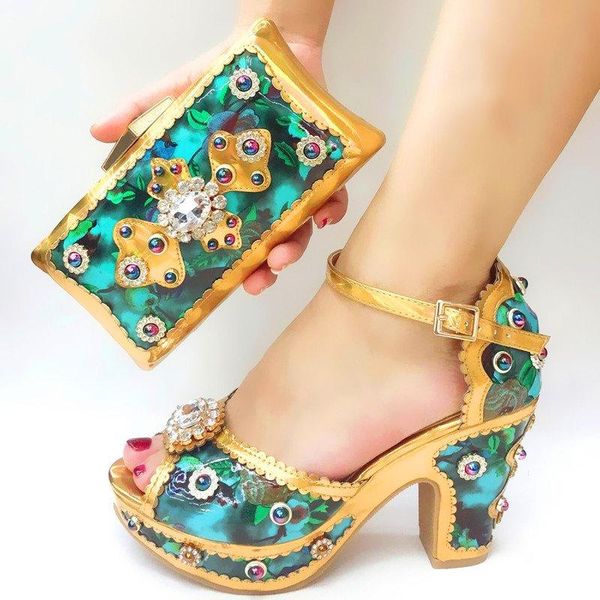 dress shoes latest african and matching bags beautiful italian rhinestone gold shoe bag set for party in women, Black
dress shoes latest african and matching bags beautiful italian rhinestone gold shoe bag set for party in women, Black