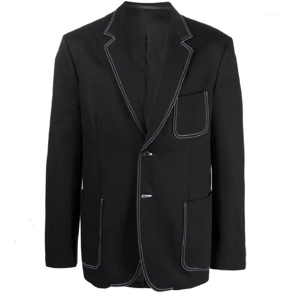 men's suits & blazers casual suit trend loose spring and autumn fashion youth coat banquet dress, White;black
men's suits & blazers casual suit trend loose spring and autumn fashion youth coat banquet dress, White;black