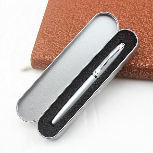 wing sung fountain pen fashion silver luxury ink metal clip pens office gift box
wing sung fountain pen fashion silver luxury ink metal clip pens office gift box